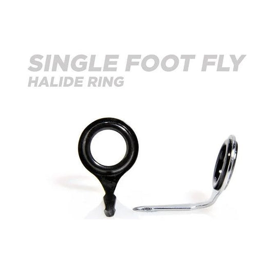 HFC - Halide Chrome Ring Single Foot Fly Guides CLOSEOUT