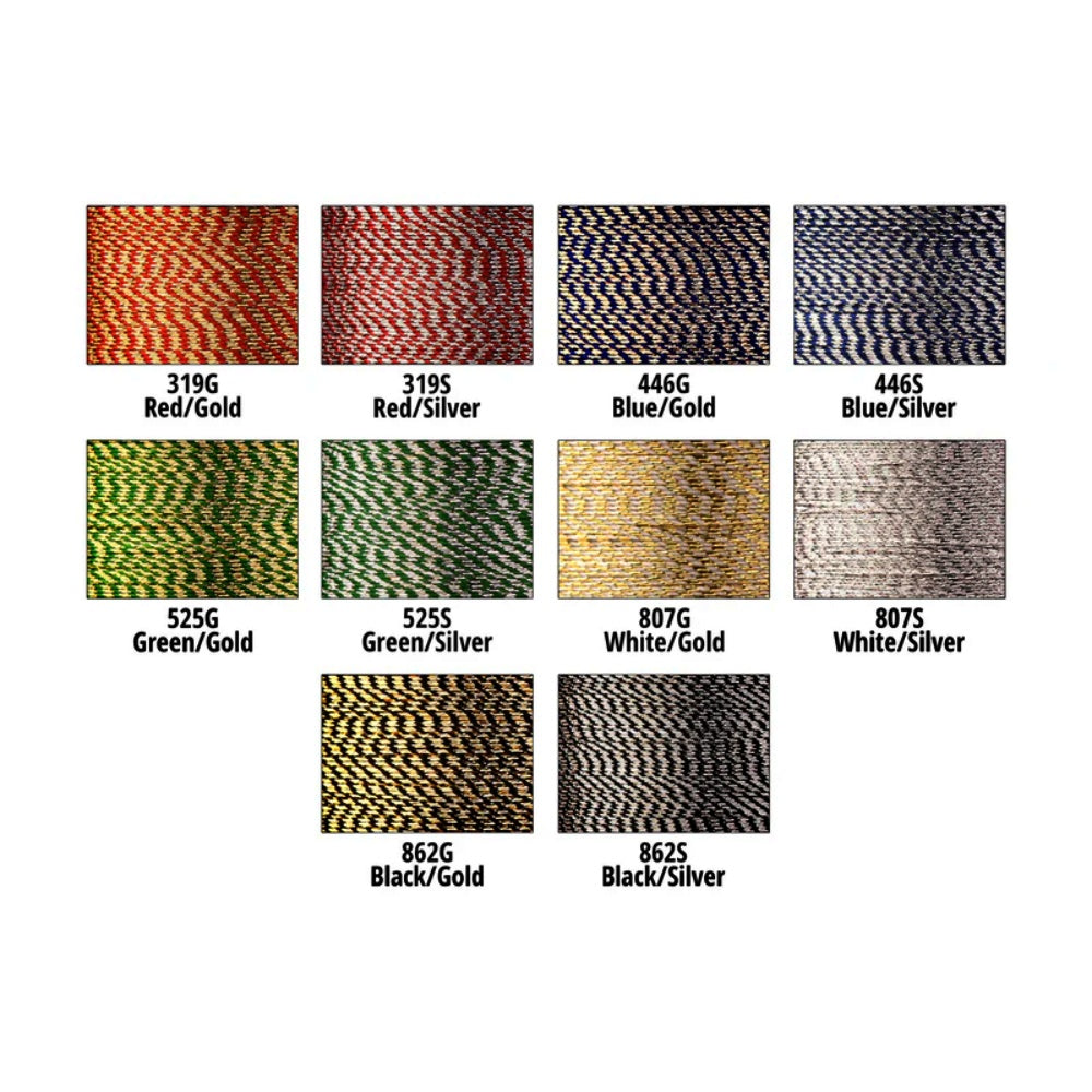 PWMT - Prowrap Metallic Twist Rod Building Thread 100yd Spools