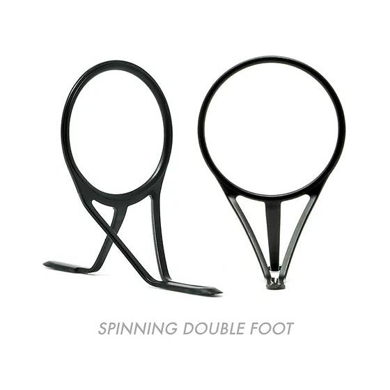 VABBDF - Vortex Air SS Black Ring/Black Frame Double Foot Guide CLOSEOUT