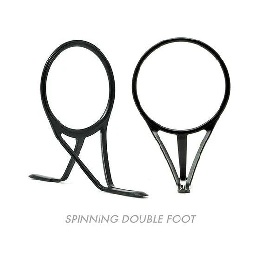 VABBDF - Vortex Air SS Black Ring/Black Frame Double Foot Guide CLOSEOUT