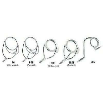 BG - Hard Chrome Unbraced Boat Rod Wire Guides CLOSEOUT