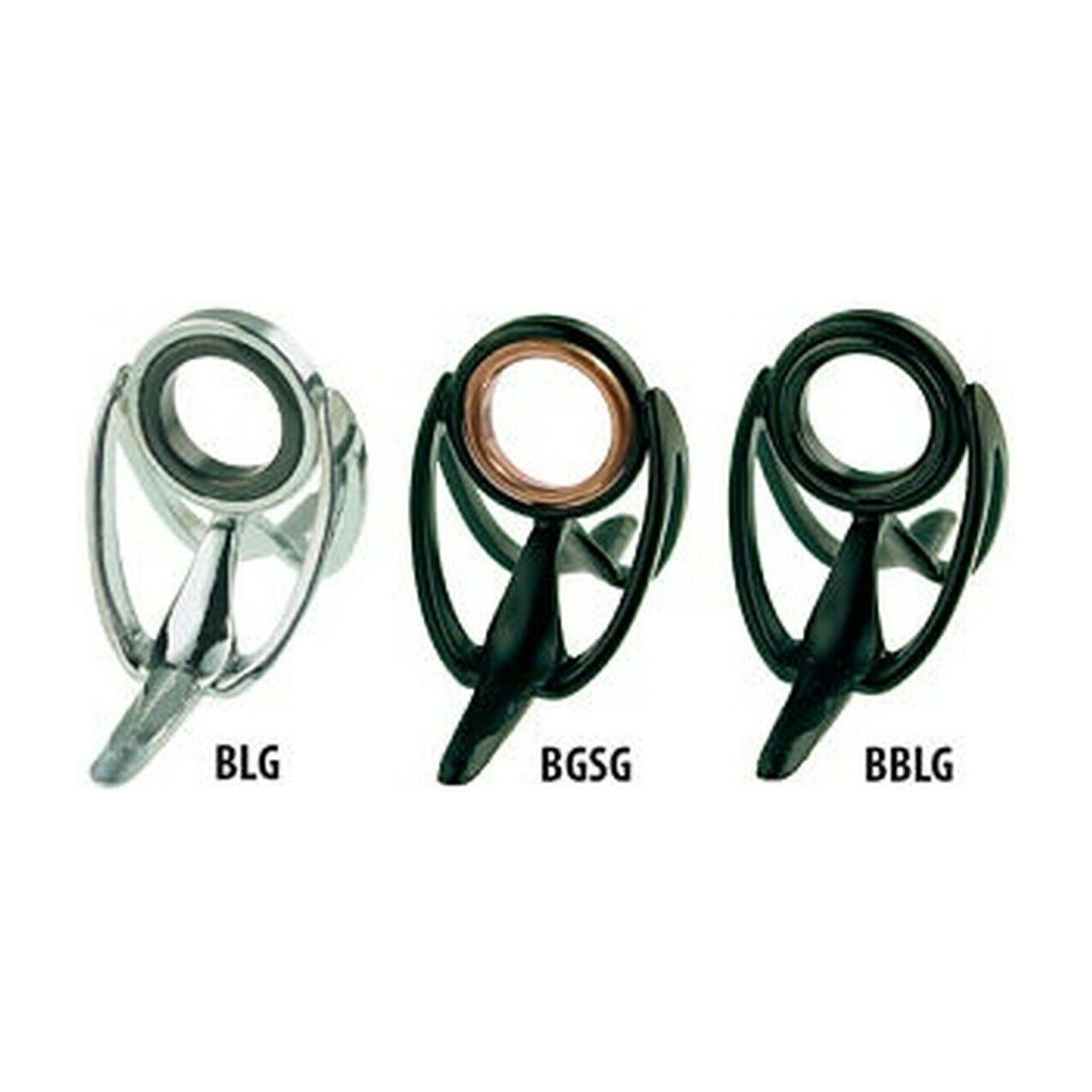 BGSG - Boat Rod Guides Ziconia Gold Ring With Black Frame CLOSEOUT