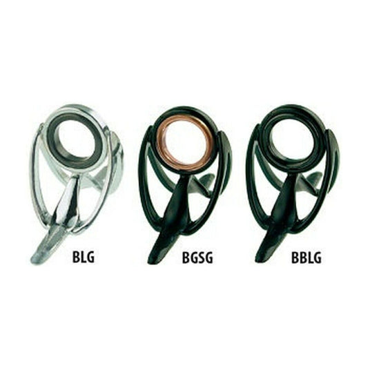 BGSG - Boat Rod Guides Ziconia Gold Ring With Black Frame CLOSEOUT