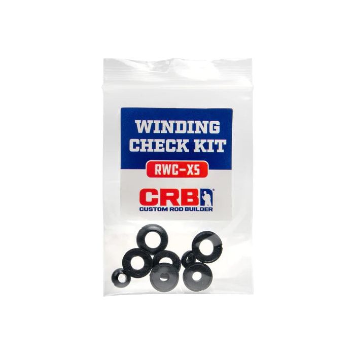 RWC - Black Rubber Winding Checks Xtra Small - 8-Piece Kit