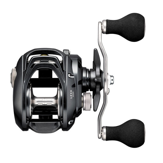 Daiwa Lexa 300 Baitcasting Reel - Left Hand - Hyper Speed - Dual Paddle Handle [LX300HL]