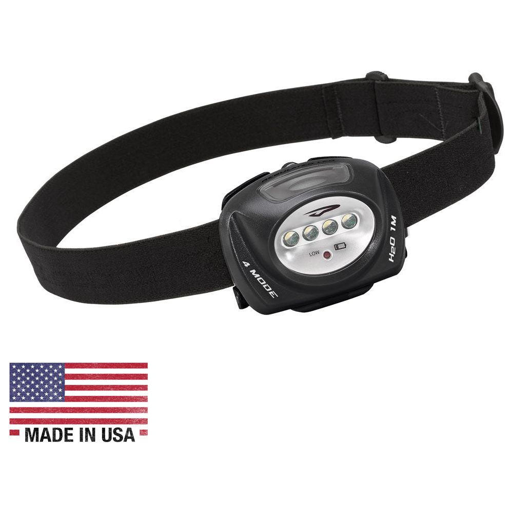 Princeton Tec QUAD Industrial Headlamp - Black [QUAD-IND]