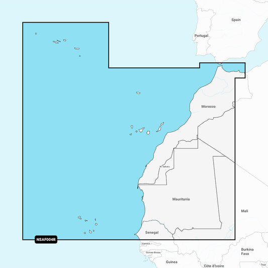 Garmin Navionics+ NSAF004R - Africa, Northwest - Marine Chart [010-C1227-20]