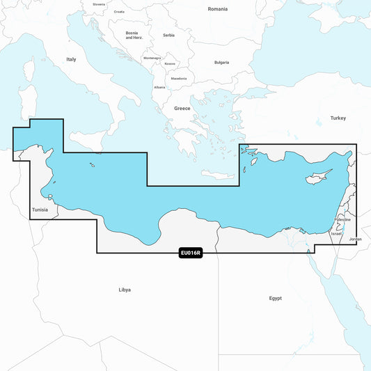 Garmin Navionics Vision+ NVEU016R - Mediterranean Sea, Southeast - Marine Chart [010-C1241-00]