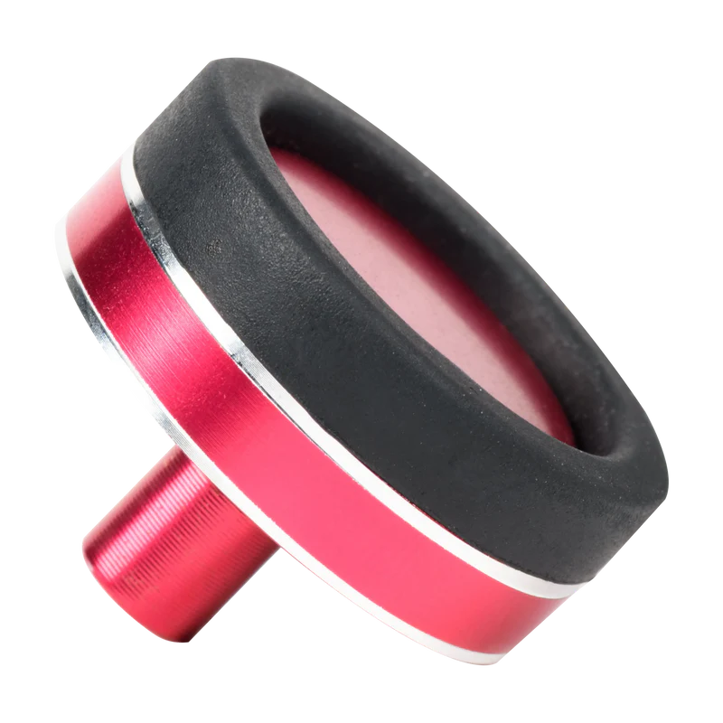 BCA - American Tackle Rubber Butt Cap with Designer Aluminum Trim