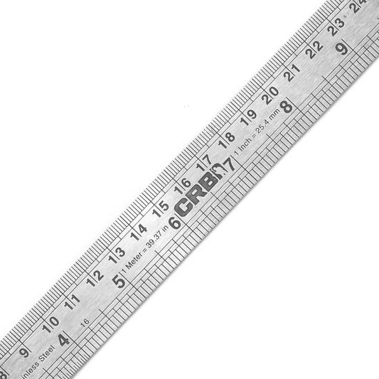 CRB-RULER - Stainless Steel Ruler – 12" / 30cm 5.0