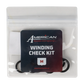 RWC - Black Rubber Winding Checks Xtra Large - 8-Piece Kit