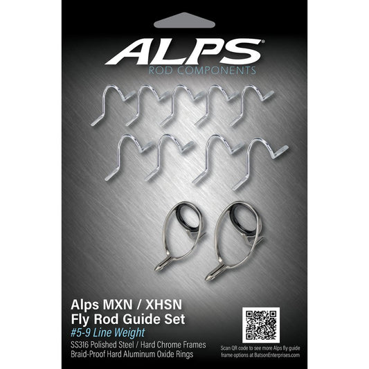 10'-8'6" 9wt-5wt Alps Polished Guide Kit/no top