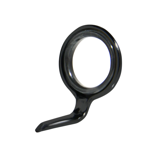 DFB - American Tackle Salvo Single-Foot Running Guides Black Frame Duralite Ring