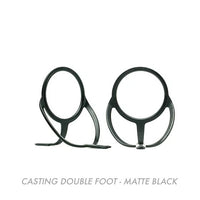 VABBC - Vortex Air Matte Black Frame/Matte Black Ring Casting Double Foot Guide