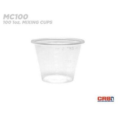 MC100 - 1oz Rod Building Mixing Cups Bulk Pack of 100