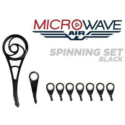 AWB-SET Airwave Slim Ring Line Control Spinning Guide Set Black